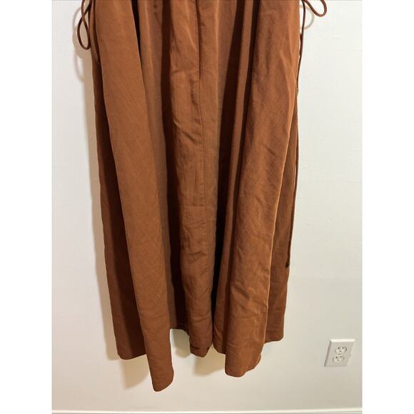 Scarlett Darkness L Corset Dress Brown Earthy Goblincore Festival Whimsigoth - Picture 8 of 10